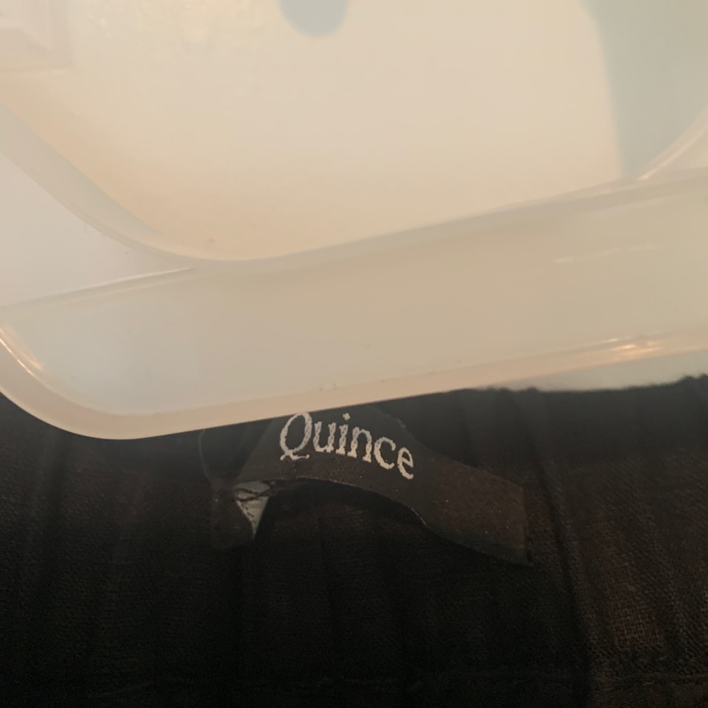 European linen ankle pants